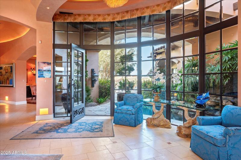 Entry Element from Foyer