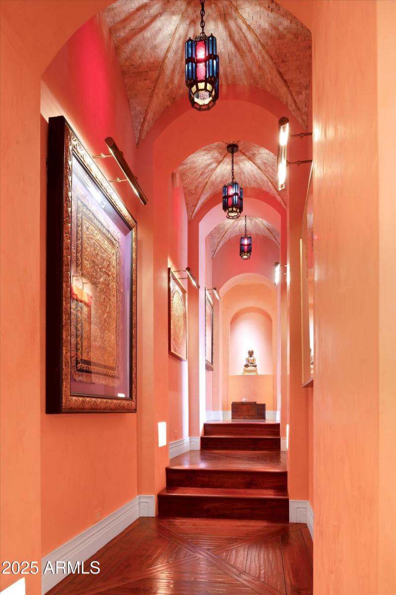 Elegant Hallway to. Master Suite