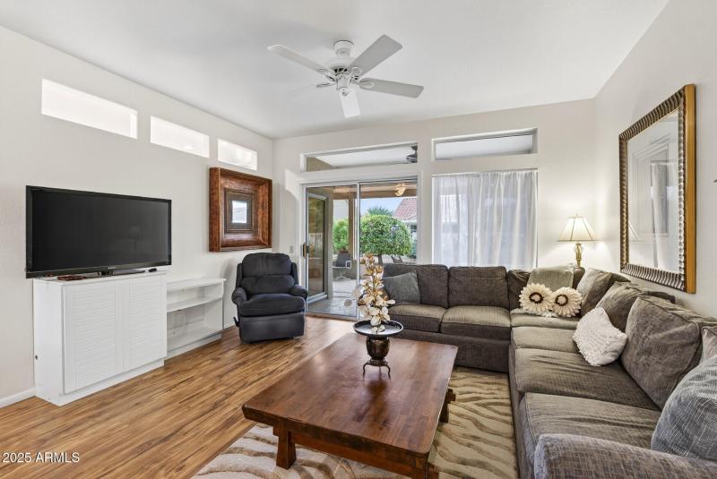 Open living room