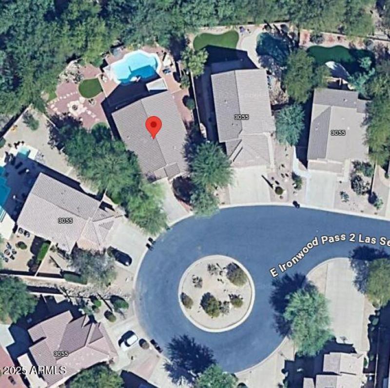 Overhead View of Lot