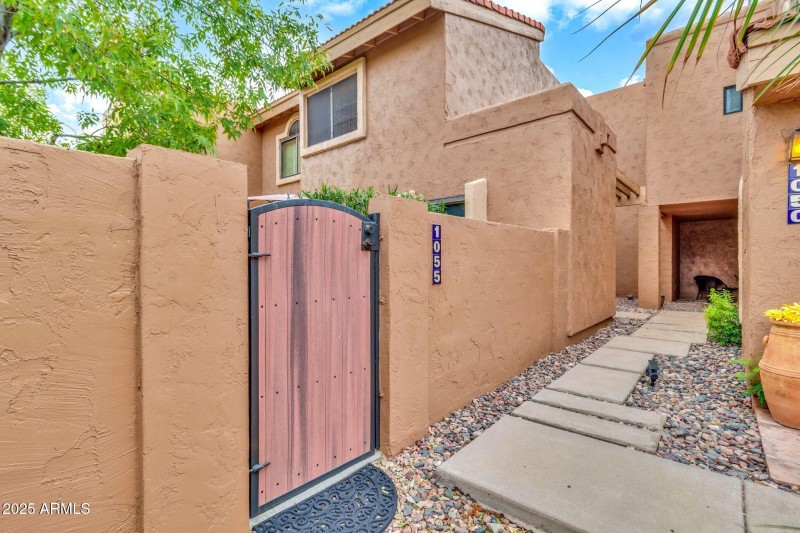 Backyard gate
