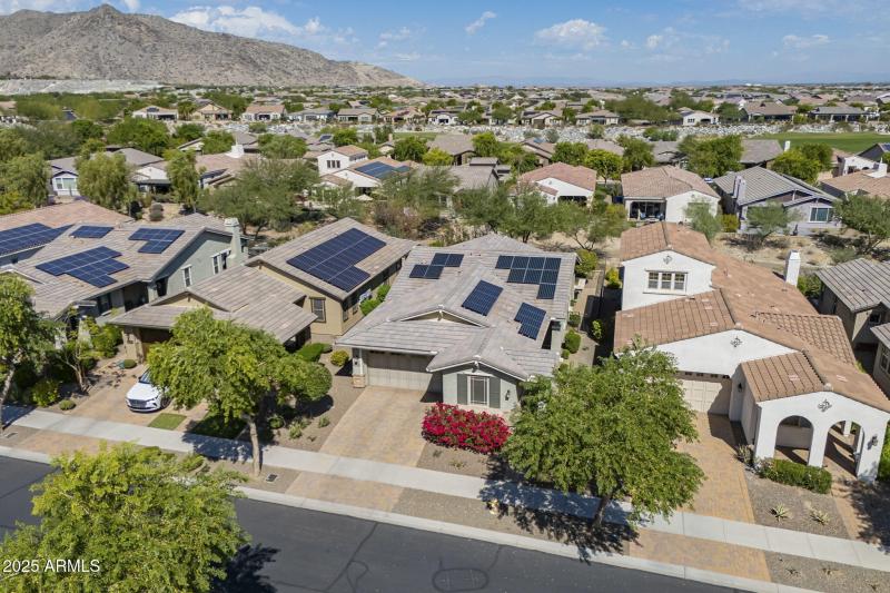 Aerial View of Neighborhood