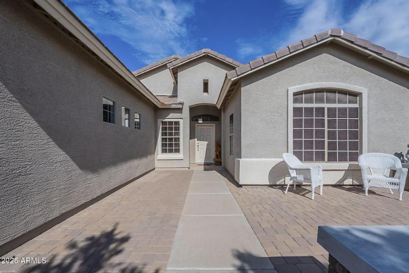 Front door entrance