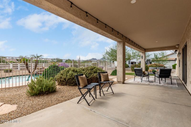Extended Covered Patio