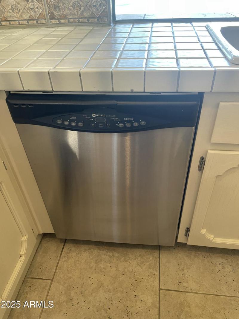 Dishwasher being replaced
