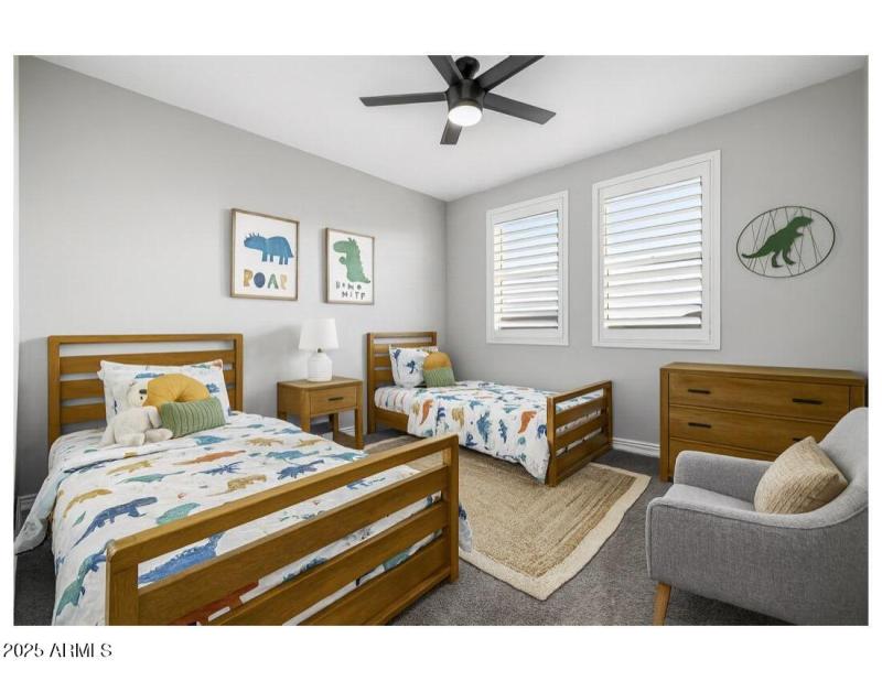 AI Dinosaur-Themed Kids' Bedroom Delight