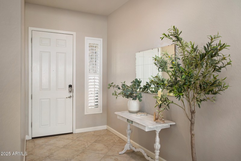 Welcoming Entry