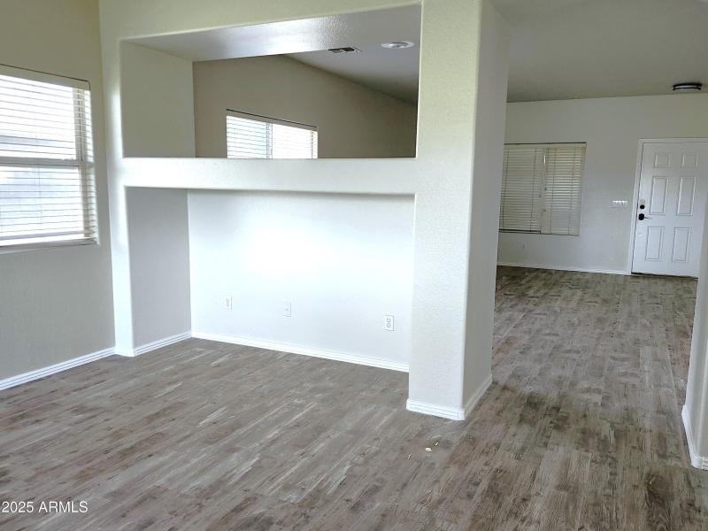 Family room entertainment center