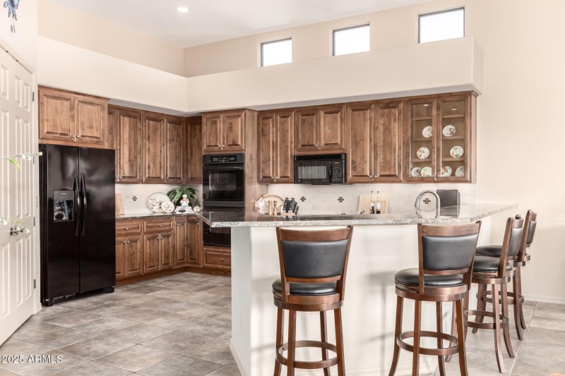 Breakfast bar