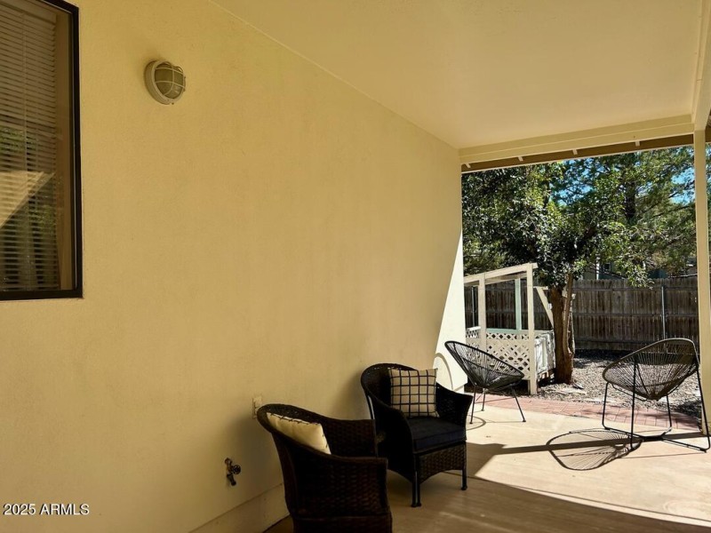 Covered Patio off of Dining