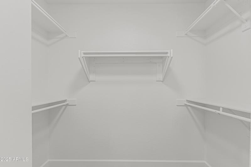 Primary suite closet