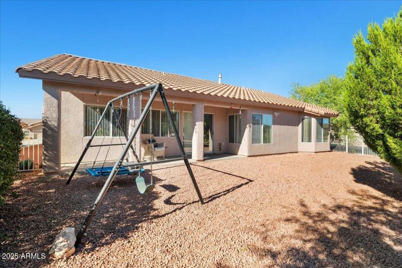 backyard facing northeast