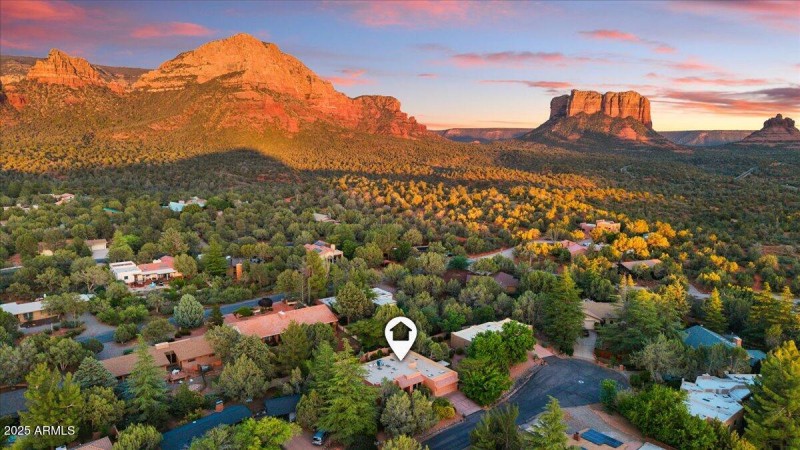 50-Aerial View Sunset NE