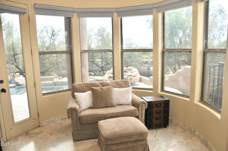 Primary Suite Lounge & Pool Access