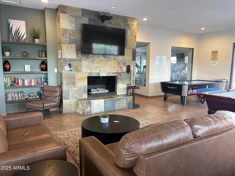 Community indoor clubhouse