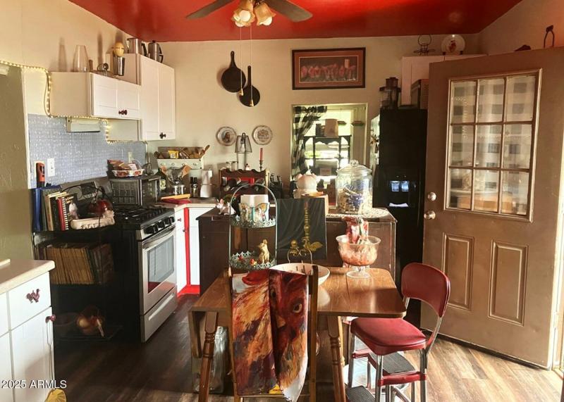 Kitchen - side door
