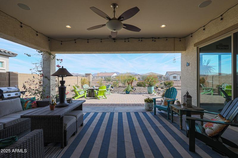 Mountain Views From Back Patio