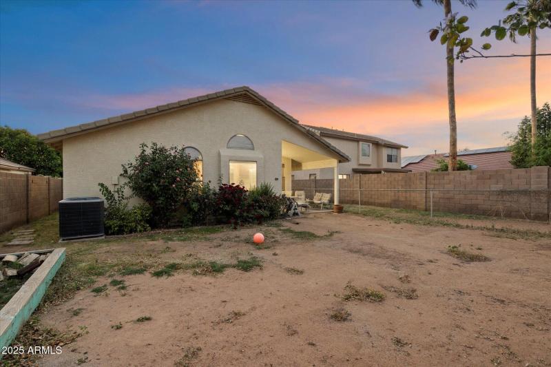 Spacious Backyard