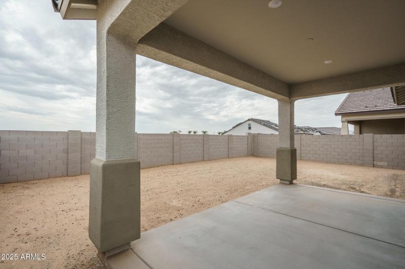 22) BACK PATIO