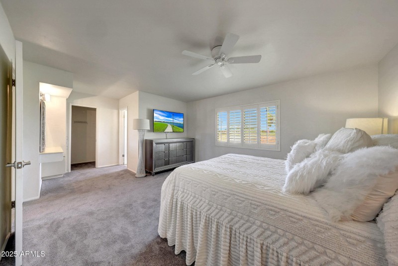 Golf Course View from Primary Bed