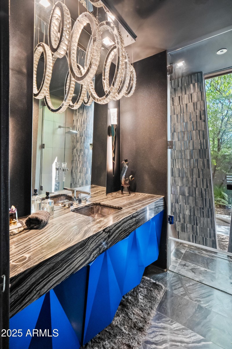 Overhead crystal fixtures