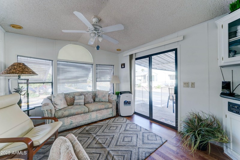 Bright welcoming living area