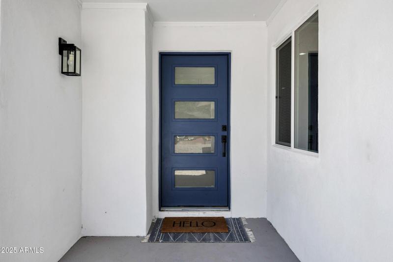 Front entry