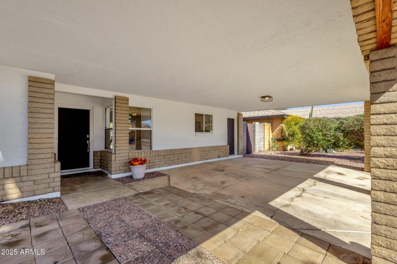 Covered Front Patio