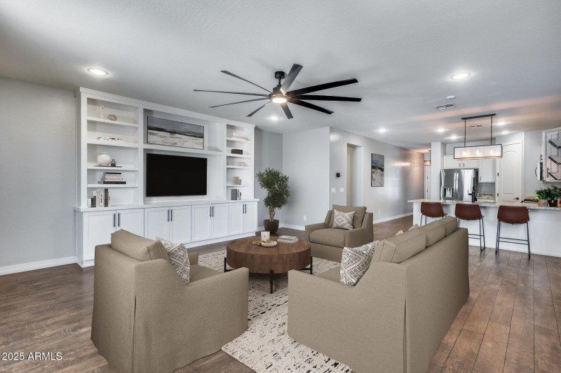 20 - Living Room Virtually Staged