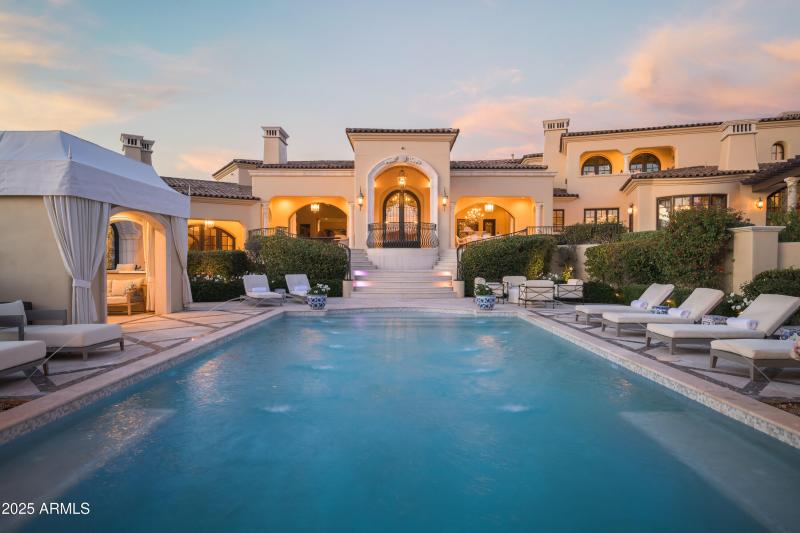 Pool Rear Elevation