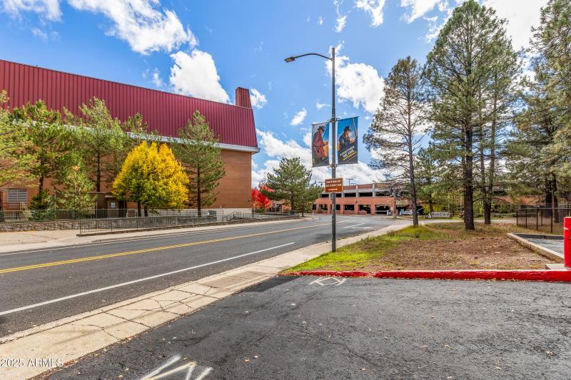 Across from NAU