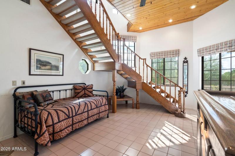 Bar Room Opens To Patio