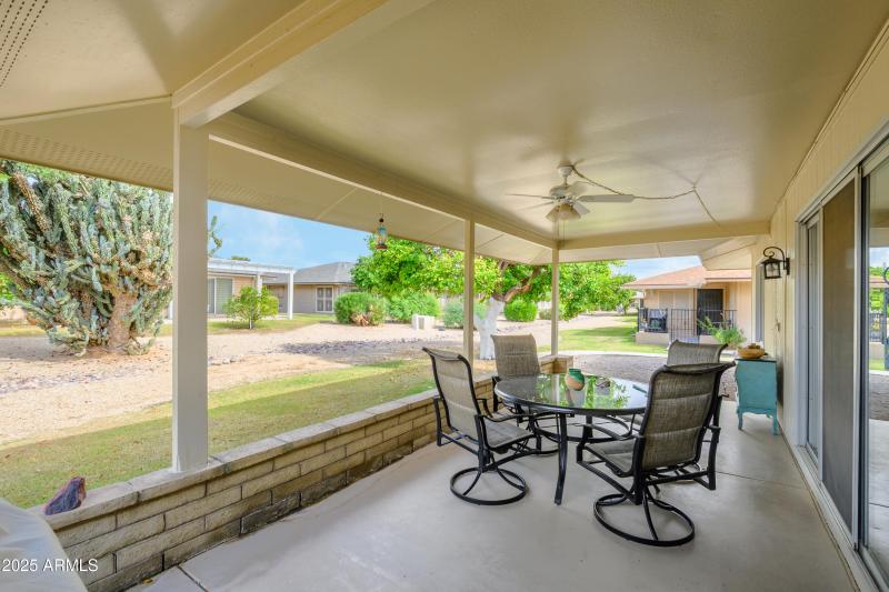 Back Patio