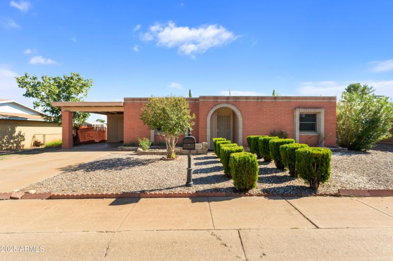 front of home