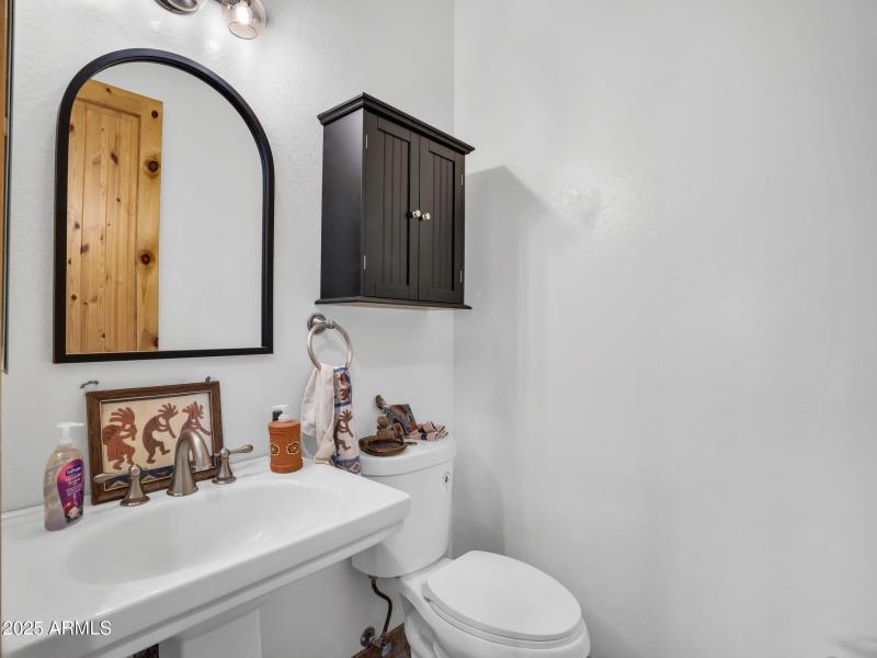 Upstairs Half Bath