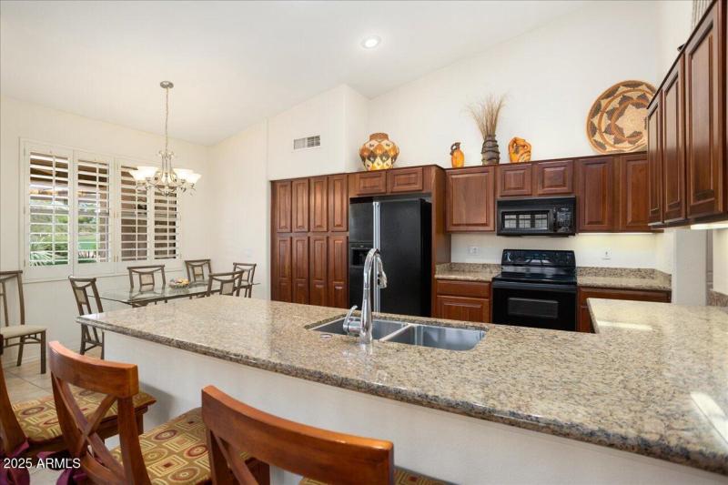 Closer View of Kitchen