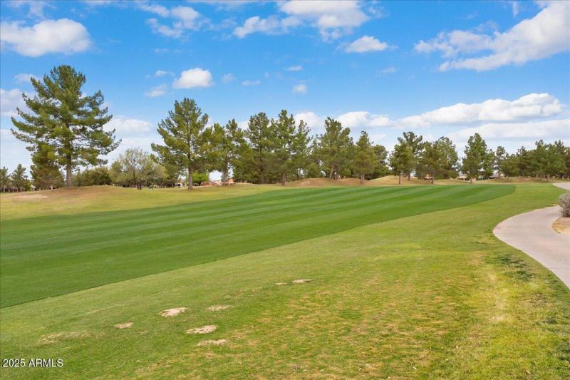Golf Course Looking North