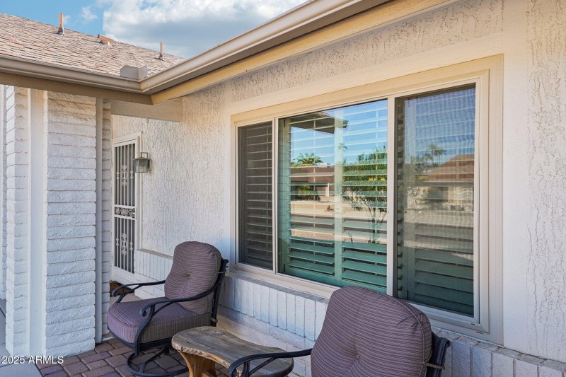 Front patio