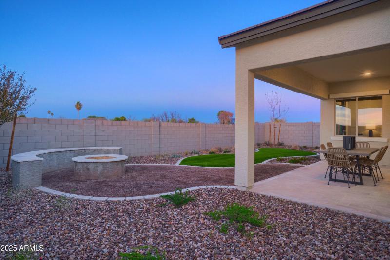 SAMPLE BACK YARD