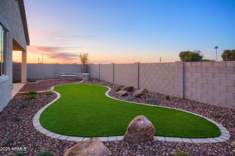 SAMPLE BACK YARD