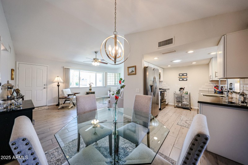 Lovely dining area
