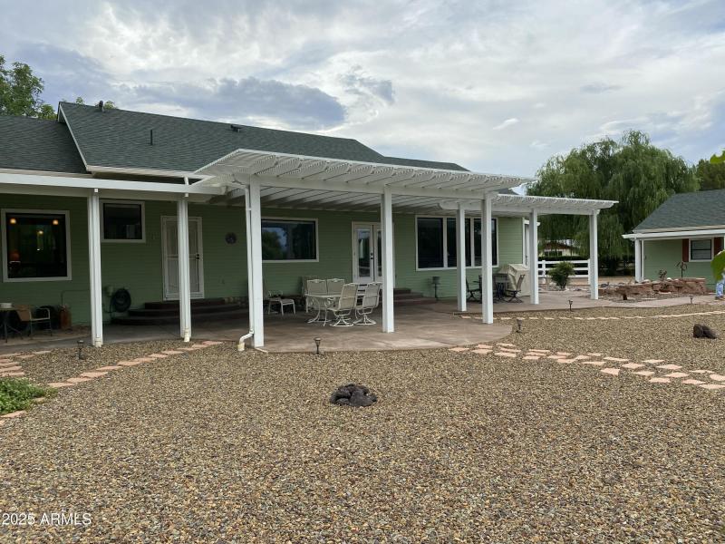 Rear Patio Area