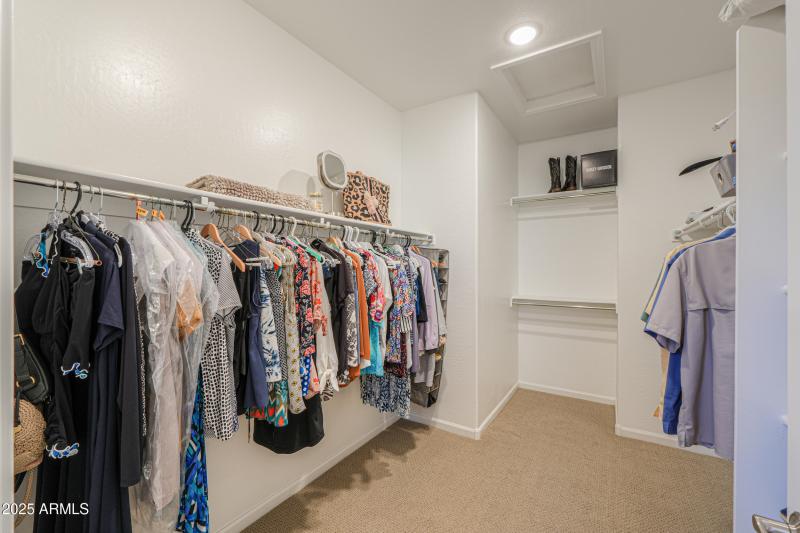 Master closet