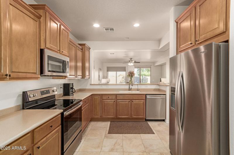 spacious kitchen