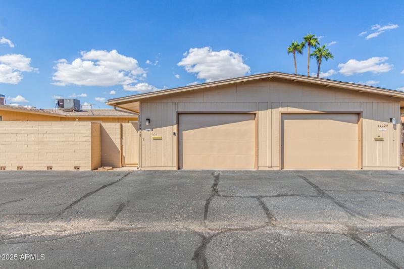 Back of property