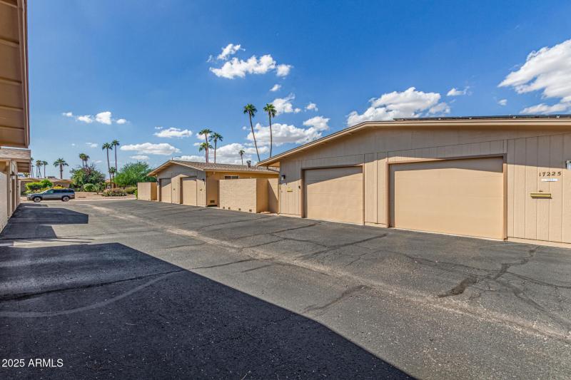 Back of property