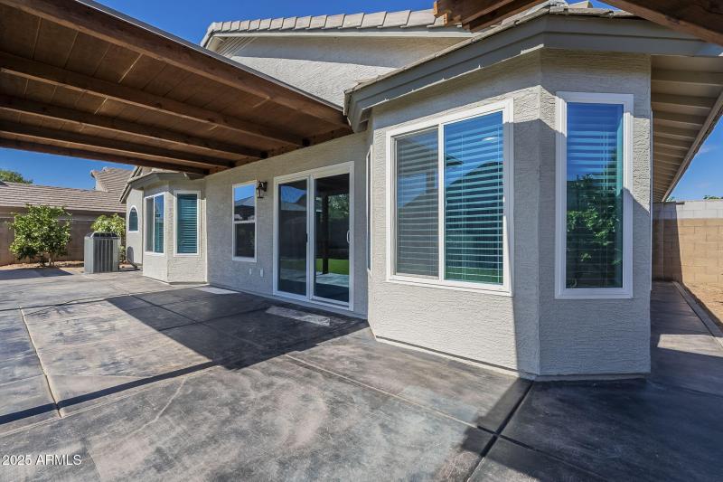 Covered Back Patio
