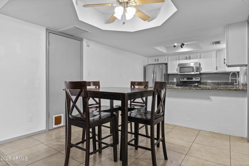 Eat in kitchen with dining table