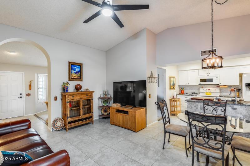 Dining room area