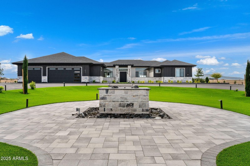 3-Front Driveway Water Feature